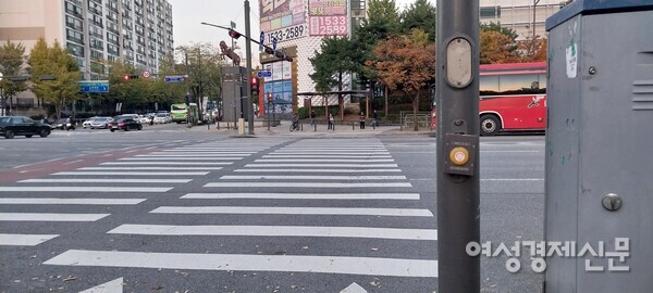 건널목은 그녀가 생각해 낸 비상한 아이디어였다. 궁하면 통한다고 그런 아이디어가 떠오른 것이다. /사진=강신영