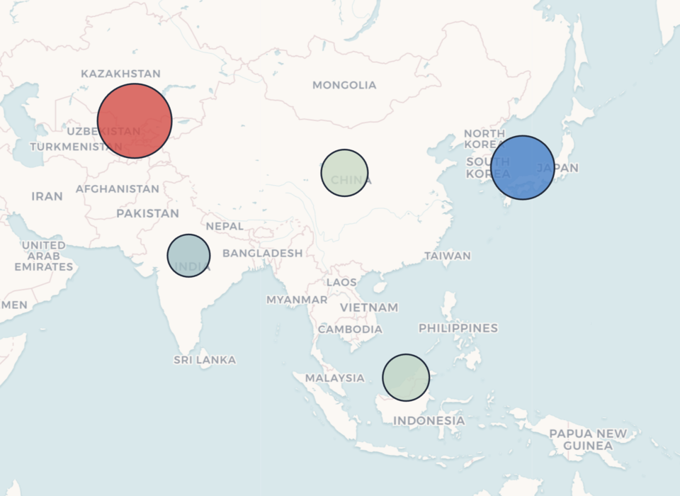 2050년 아시아 심혈관질환자는 7억2950만명으로, 코로나19 확진자 수를 넘어설 전망이다. 동아시아 2억4000만명, 남아시아 2억명, 동남아시아 1억2000만명, 중앙아시아 5000만명이 환자 통계에 포함된다. /구글 제미나이