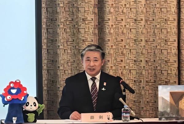 쉐젠 주오사카 중국 총영사 /바이두 캡처