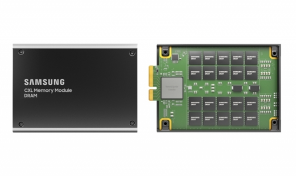 삼성전자의 CXL 기반 D램 메모리 모듈 제품인 CMM-D. /삼성전자