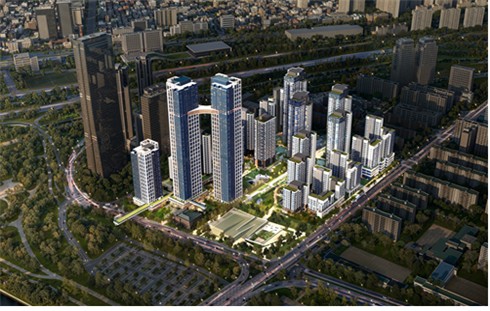 여의도 시범아파트 재건축 조감도 /서울시