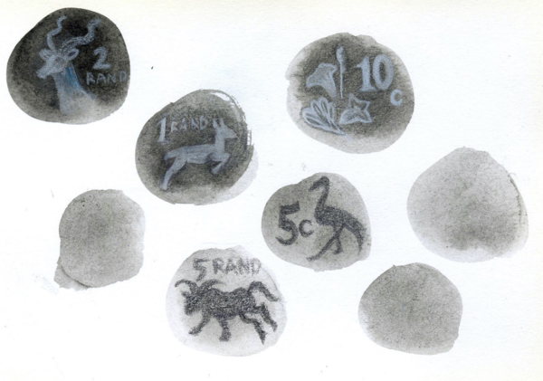 남아프리카 공화국 동전들, 랜드 /일러스트=윤마디 madimadi-e@naver.com