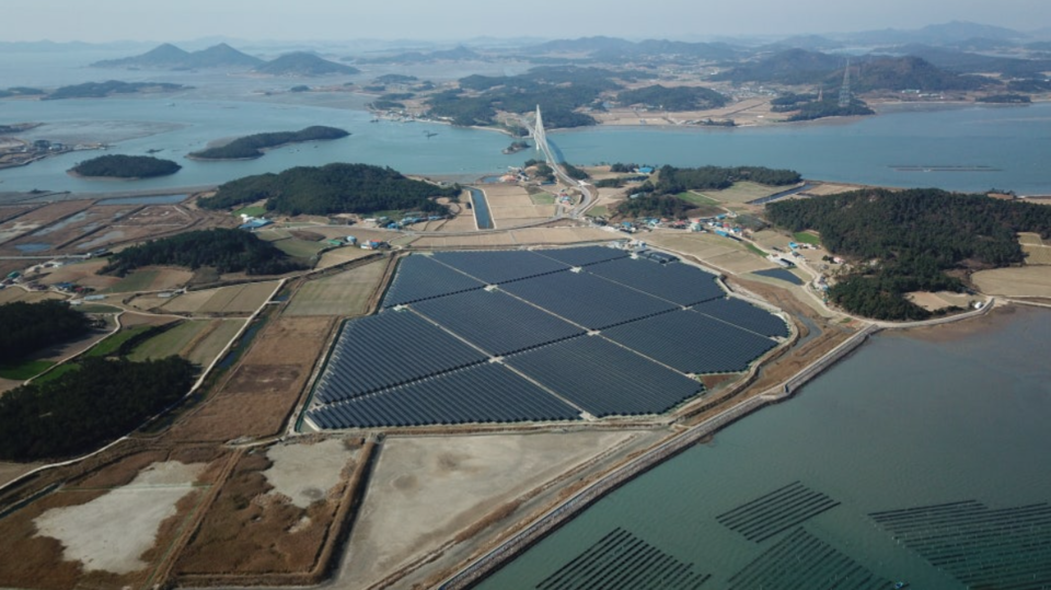 전남 신안군 안좌면 자라도 태양광발전소 /신안군