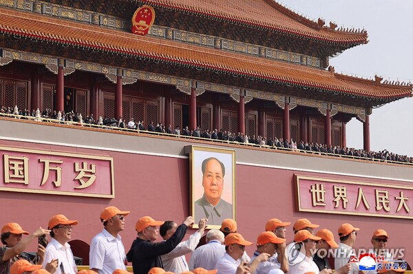  베이징에서 진행된 중국 전승절 80주년 기념행사 /연합뉴스