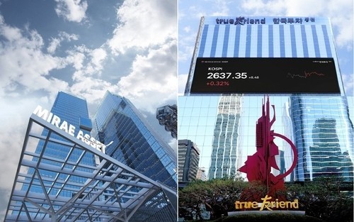 미래에셋증권과 한국투자증권이 IMA 사업자로 공통 지정 됐다. /각 사