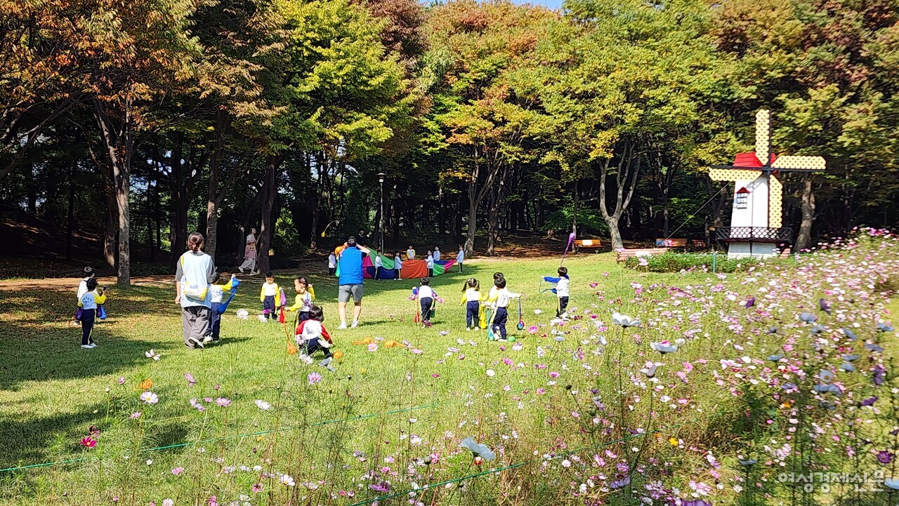 68,000평 잔디밭이 아이들의 놀이터가 되다 / 삼성노블카운티 제공