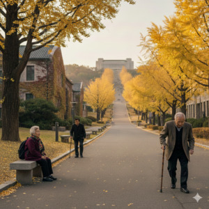 [실버타운2.0] 학생 10분 거리가 노인에겐 40분···캠퍼스 실버타운의... - 뉴스 썸네일 이미지